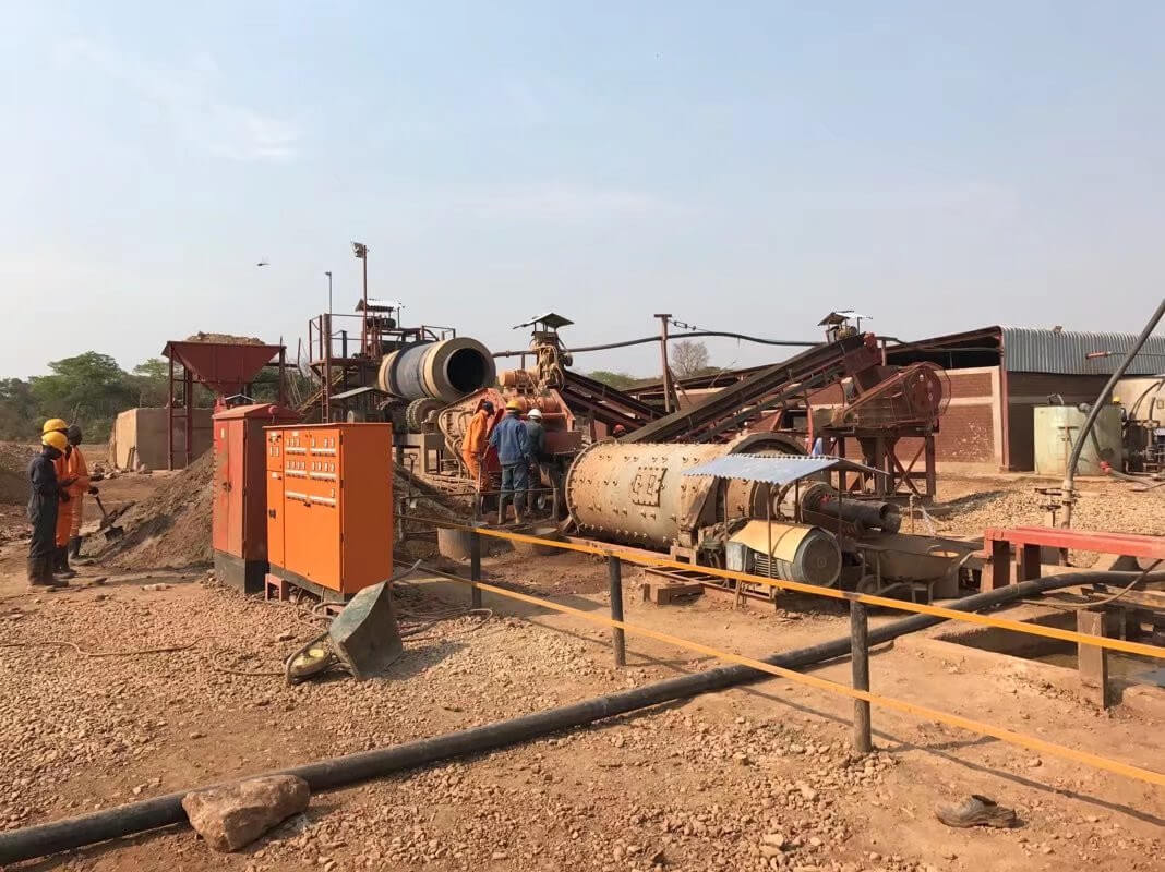 Zambia 10TPH Copper Ore Process Plant