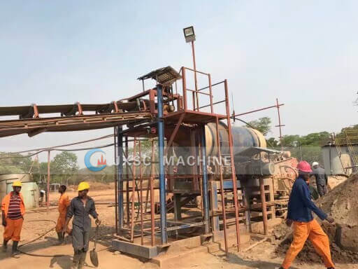 Zambia 10TPH Rock Tin Ore Process Plant