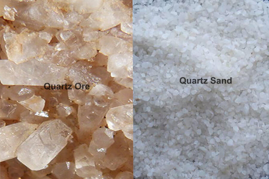 Quartz Ore & Sand