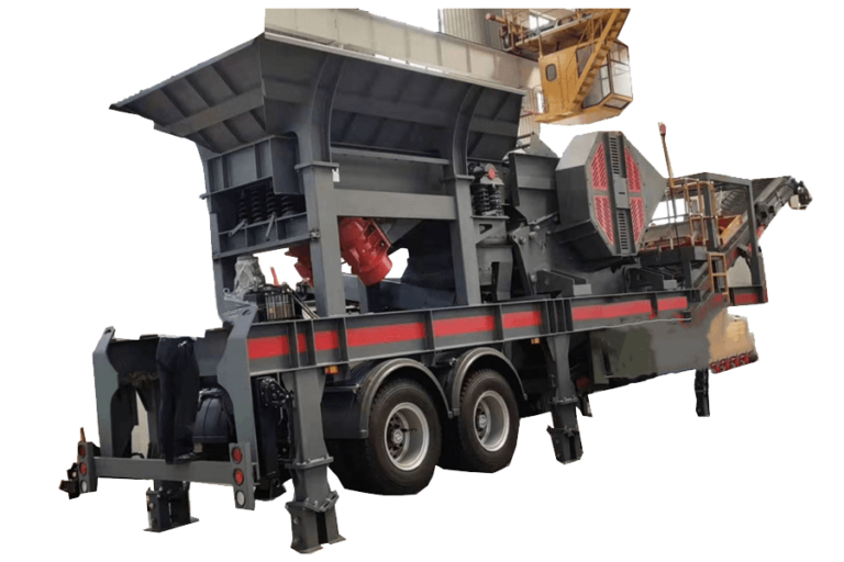 mobile impact crusher plant