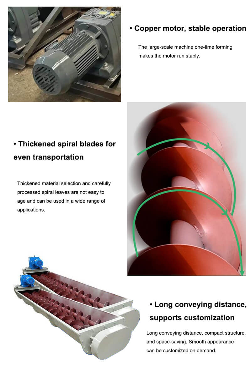 Double Spiral Feeding Machine Detail