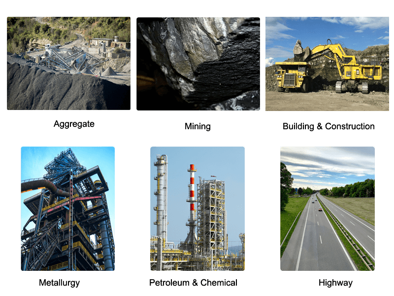 crusher application Industries