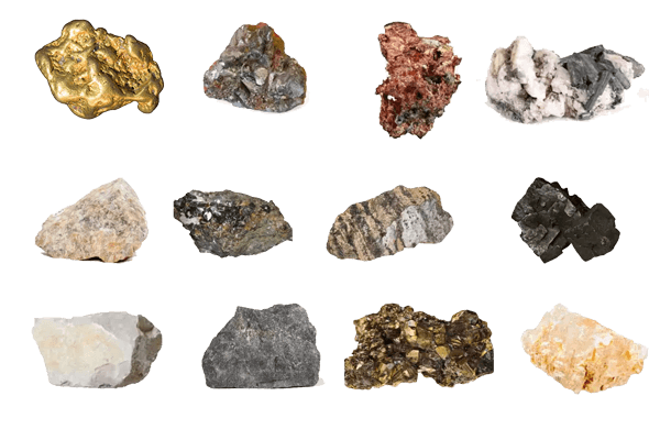 mineral ores