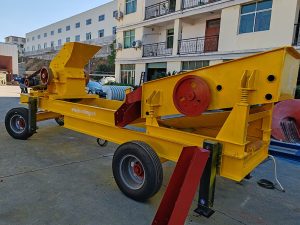 mobile hammer crusher