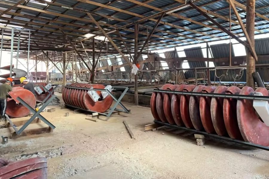 spiral chute