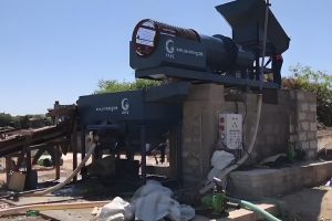 Tanzania 10TPH Alluvial Diamond Gold Washing Plant