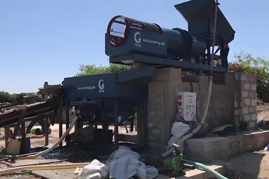 Tanzania 10TPH Alluvial Diamond Gold Washing Plant