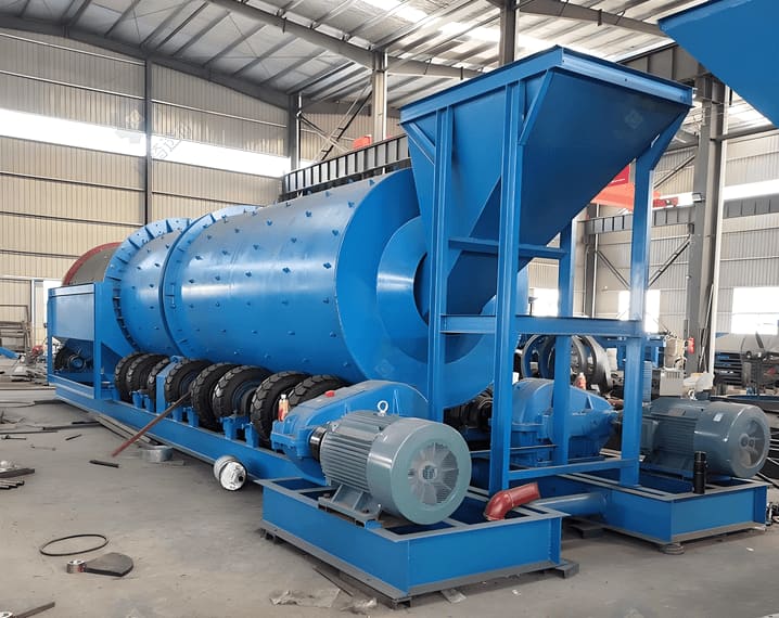 trommel scrubber