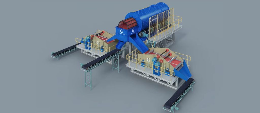 diamond washing plant back image