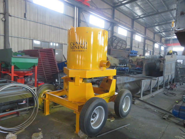 40tph alluvial tantalum&gold ore processing plant