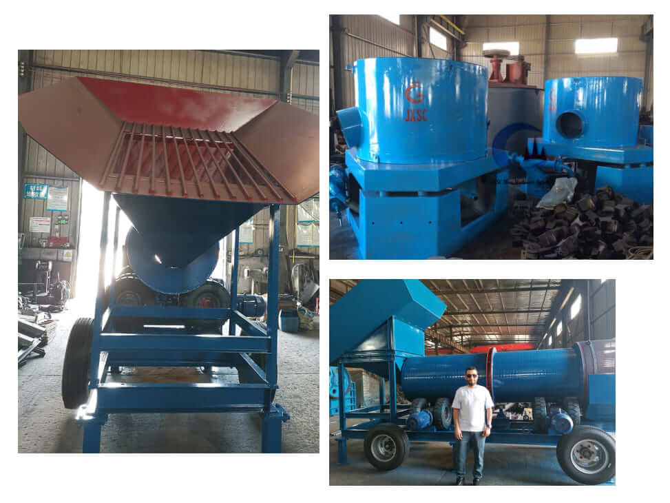 Ghana 50TPH Alluvial Gold Processing Plant