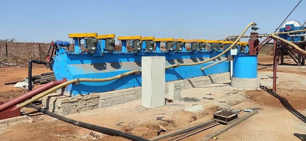 Zimbabwe 120TPD Spodumene Lithium Ore Processing Plant