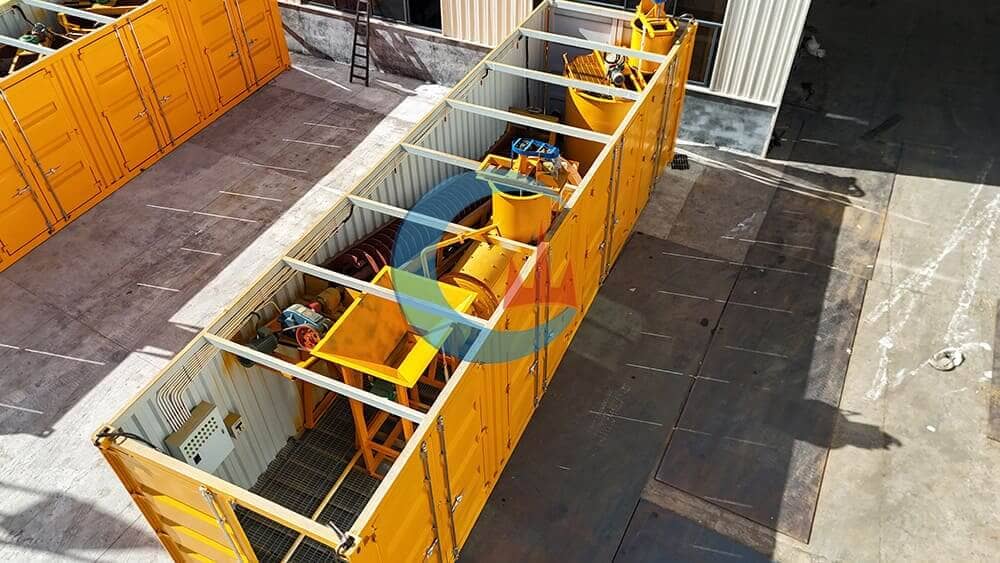 16-18TPD Rock Gold CIL Plant