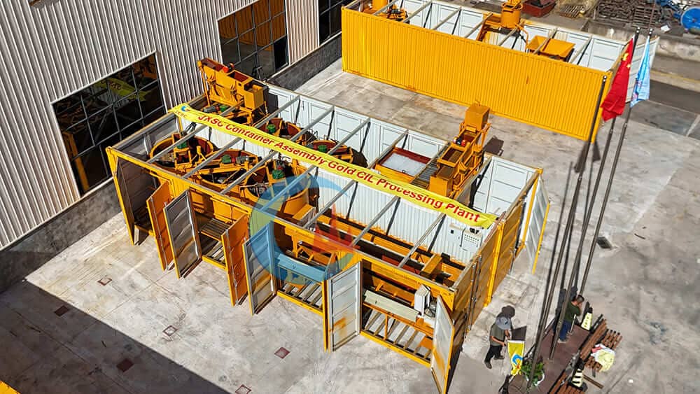 16-18TPD Rock Gold CIL Plant