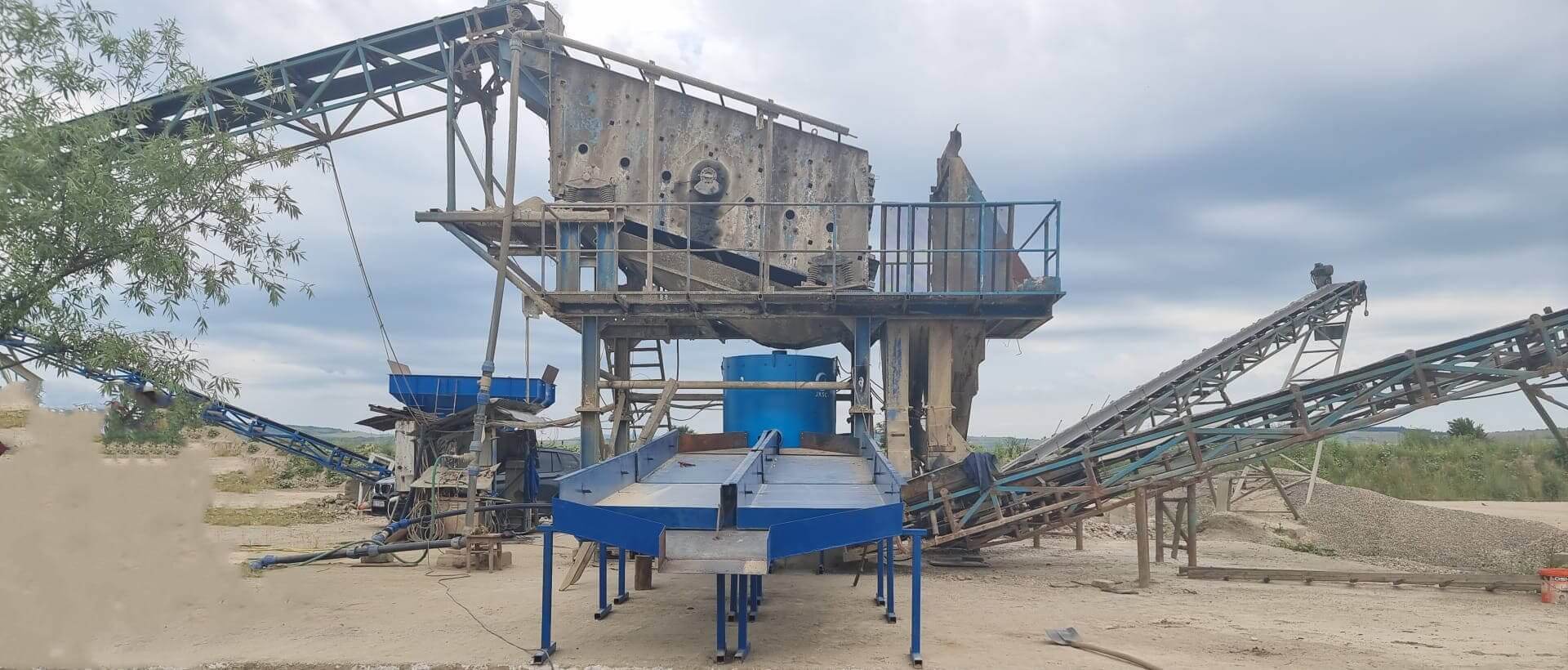 Romania 20TPH Alluvial Gold Plant
