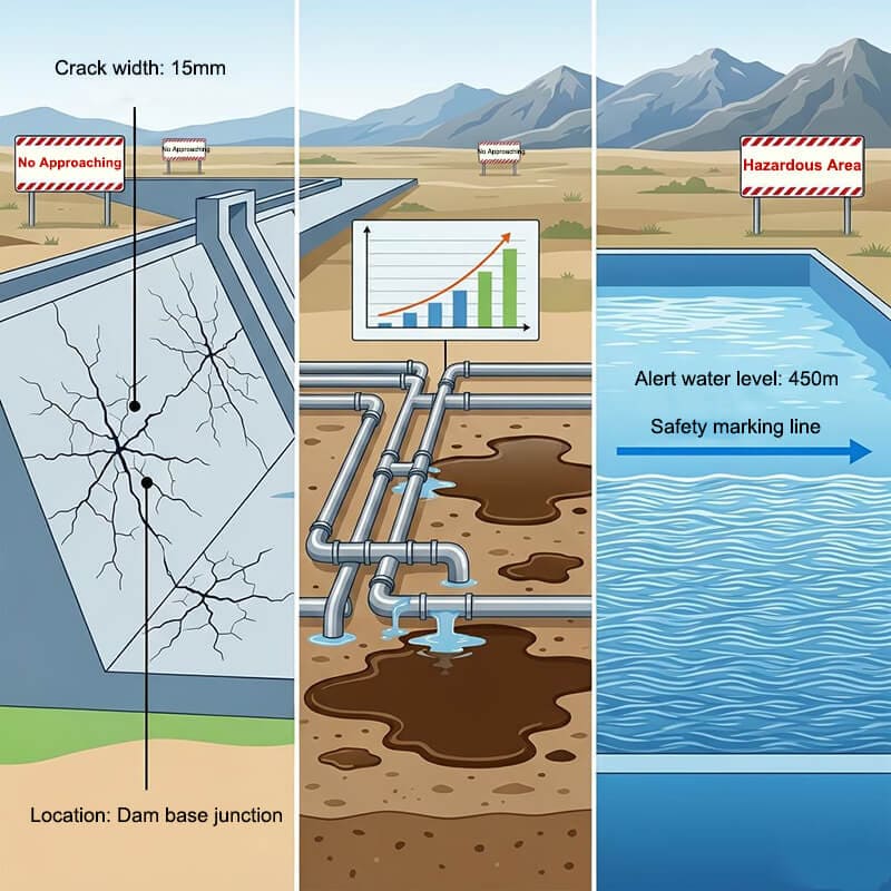 Tailings pond anomalies