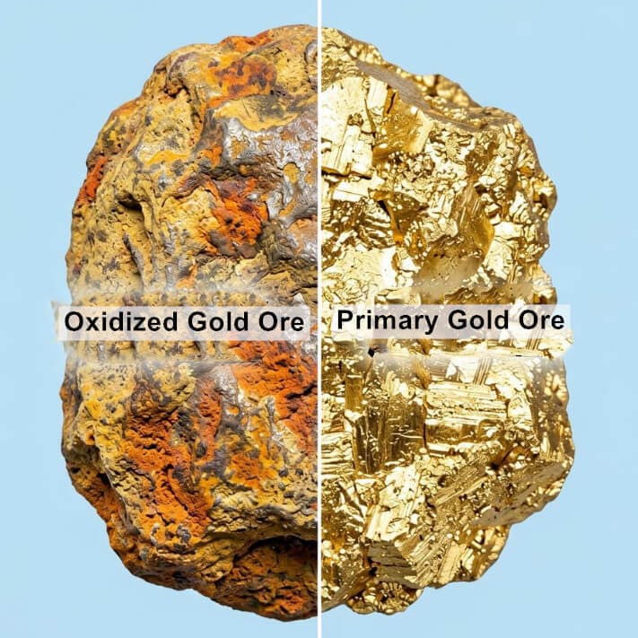 oxidized and primary gold