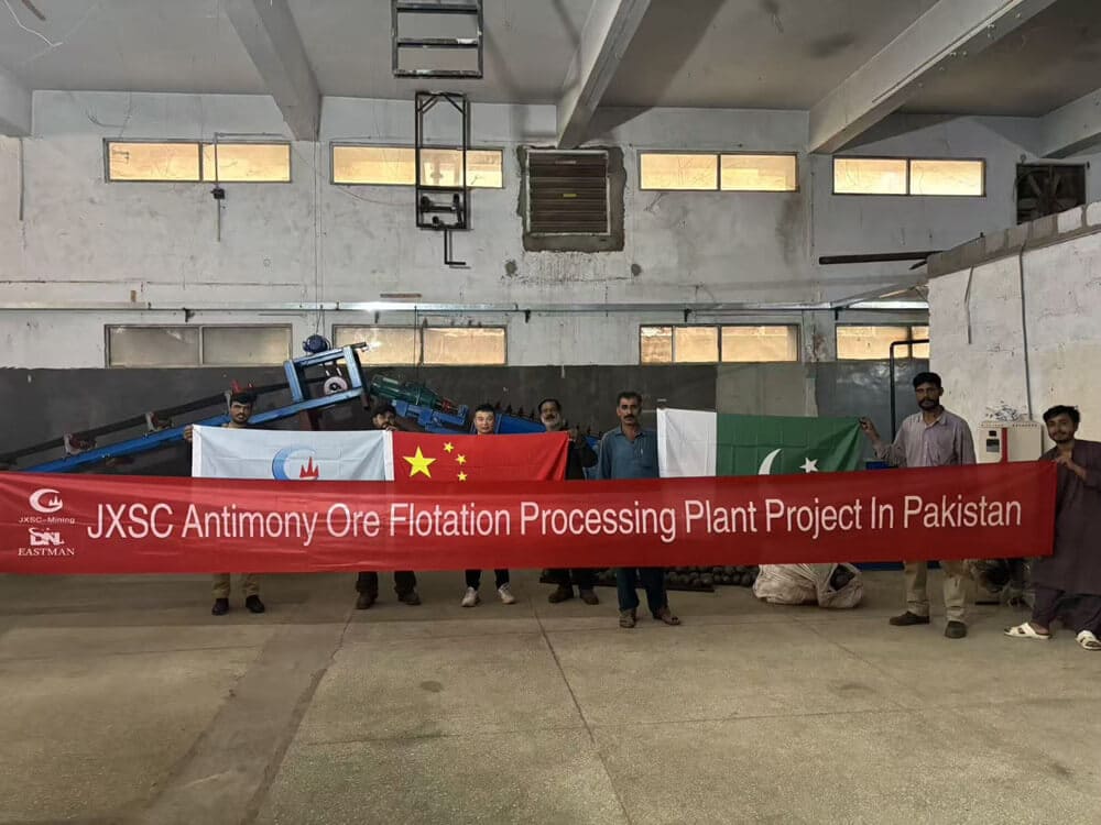 1TPH Antimony Processing Plant in Pakistan