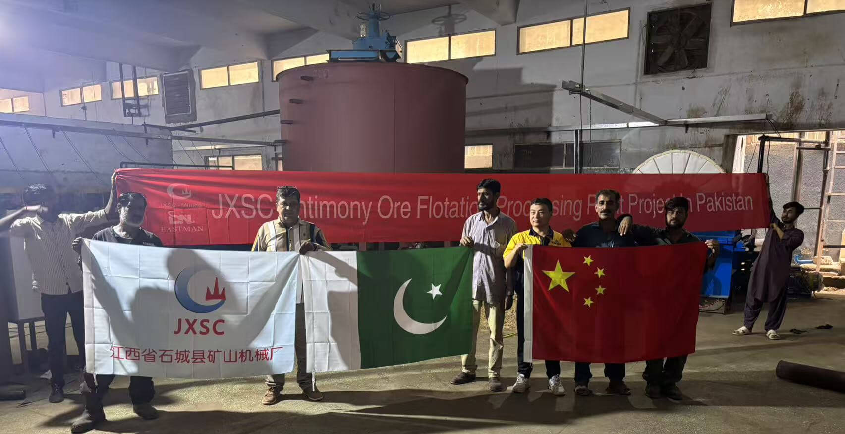 1TPH Antimony Processing Plant in Pakistan