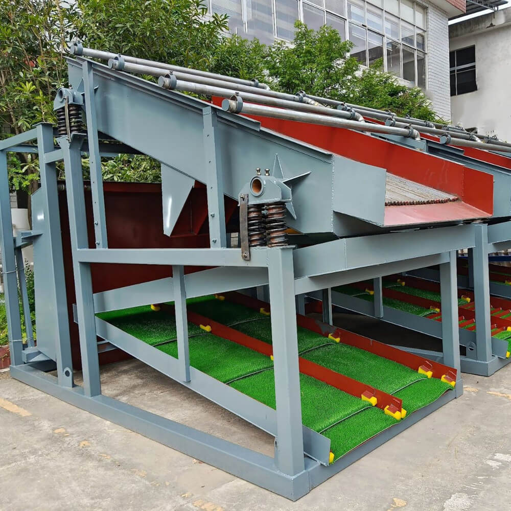 Gold Inclined Sluice Screen Non-Powered Version