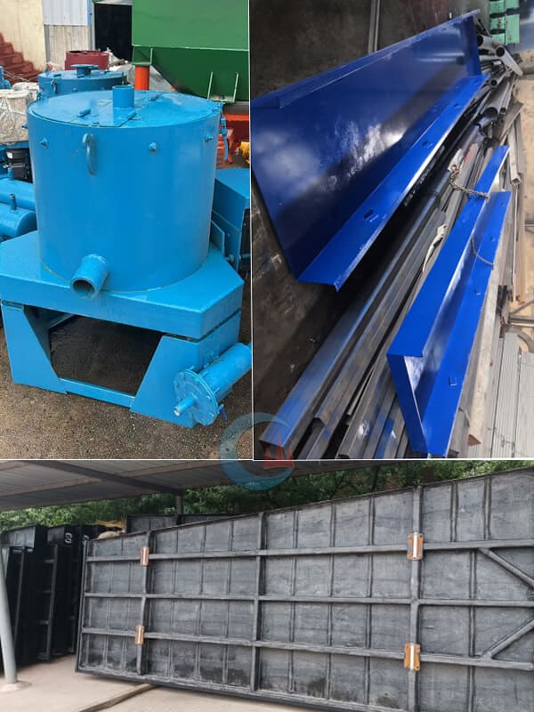 100TPH Alluvial Gold Washing Plant In Sierra Leone