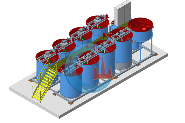 Mobile Modular Gold CIL Plant