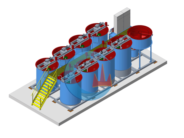Mobile Modular Gold CIL Plant