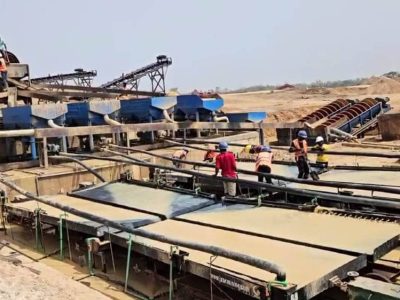 Nigeria 100TPH Alluvial Tin Ore Processing Plant
