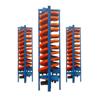 PU spiral chute separator (1) PU spiral chute separator
