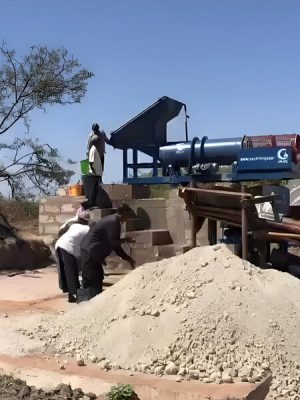 Tanzania 10TPH Alluvial Diamond Gold Washing Plant