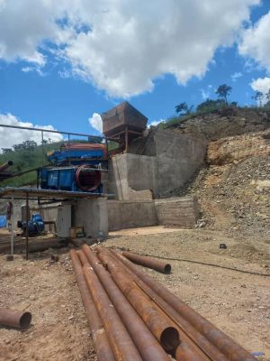 Zimbabwe 40TPH Alluvial Chrome Process Plant