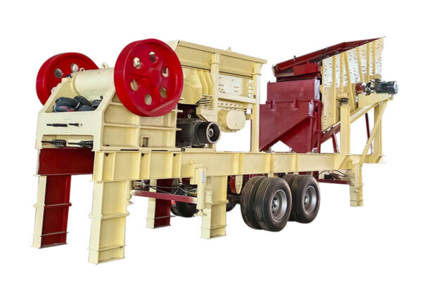 mobile crushing plant